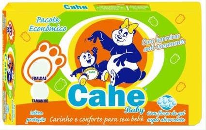 Fralda Cahe Baby Jumbo (somente Atacado á partir de 2 unds)