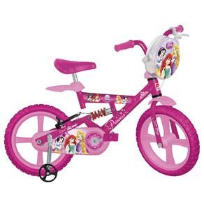 BICICLETA X-BIKE ARO 14 PRINCESAS DISNEY BANDEIRANTE