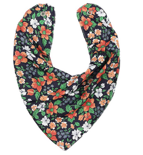 Babador Bandana para Bebê Floral