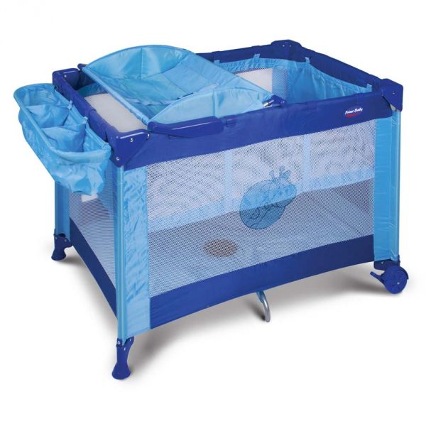 Berço Desmontável Prime Baby Amici 1011-D - Azul